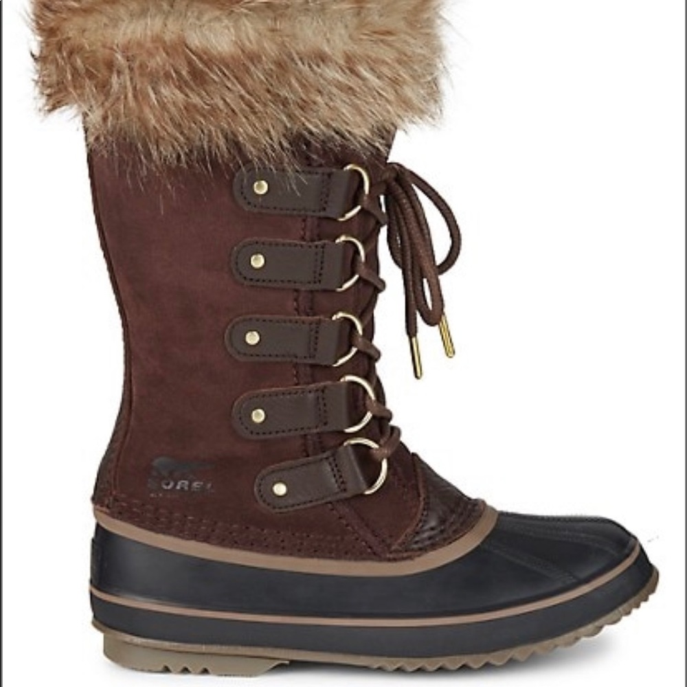 Joan Of Arctic Faux Fur-Lined Suede Boots